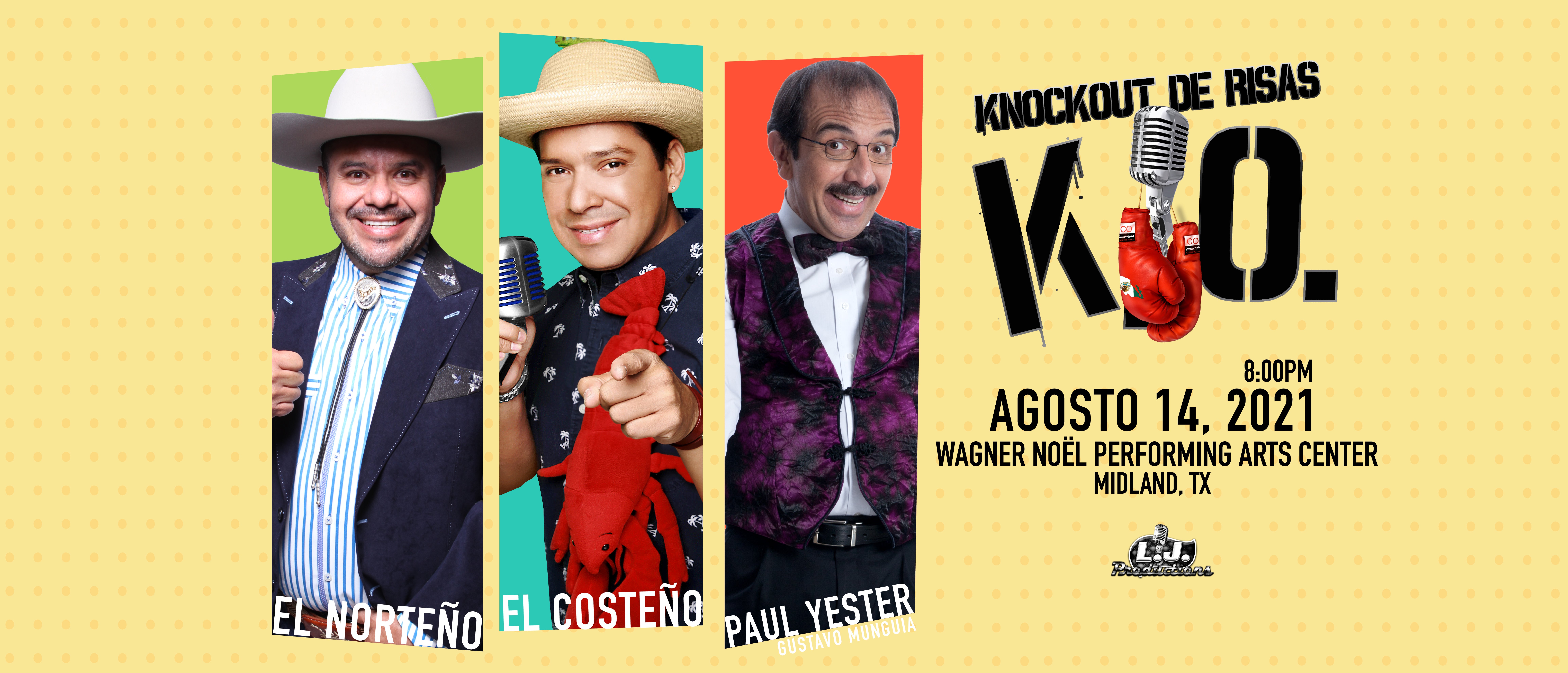 Knockout de Risas featuring El Costeño, El Norteño & Gustavo Munguia