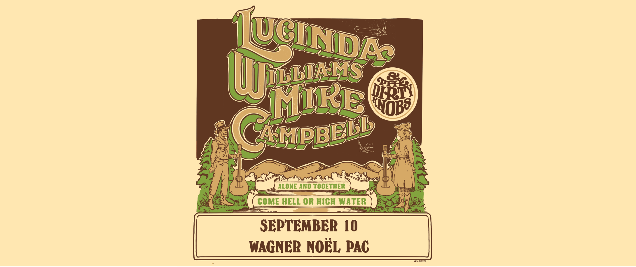 CANCELED Lucinda Williams and her band & Mike Campbell & The Dirty Knobs