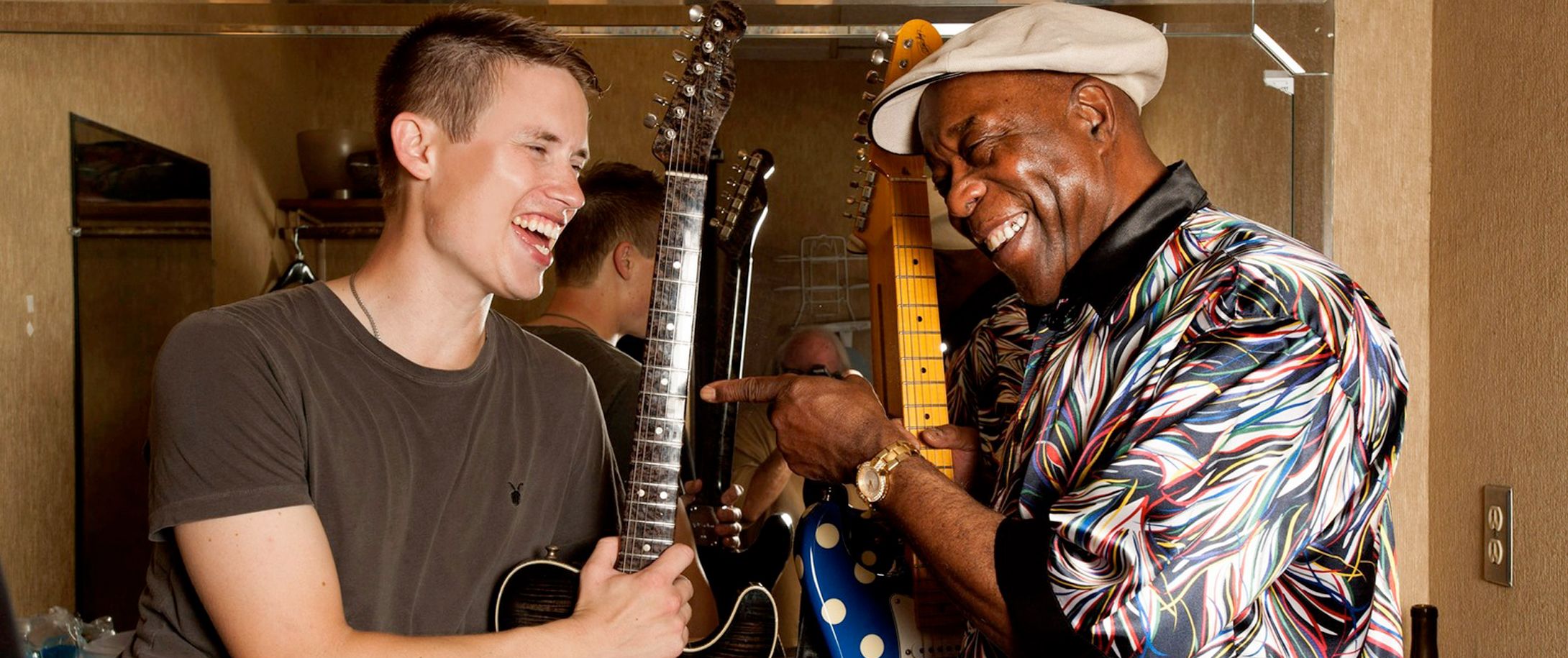 Buddy Guy and Jonny Lang