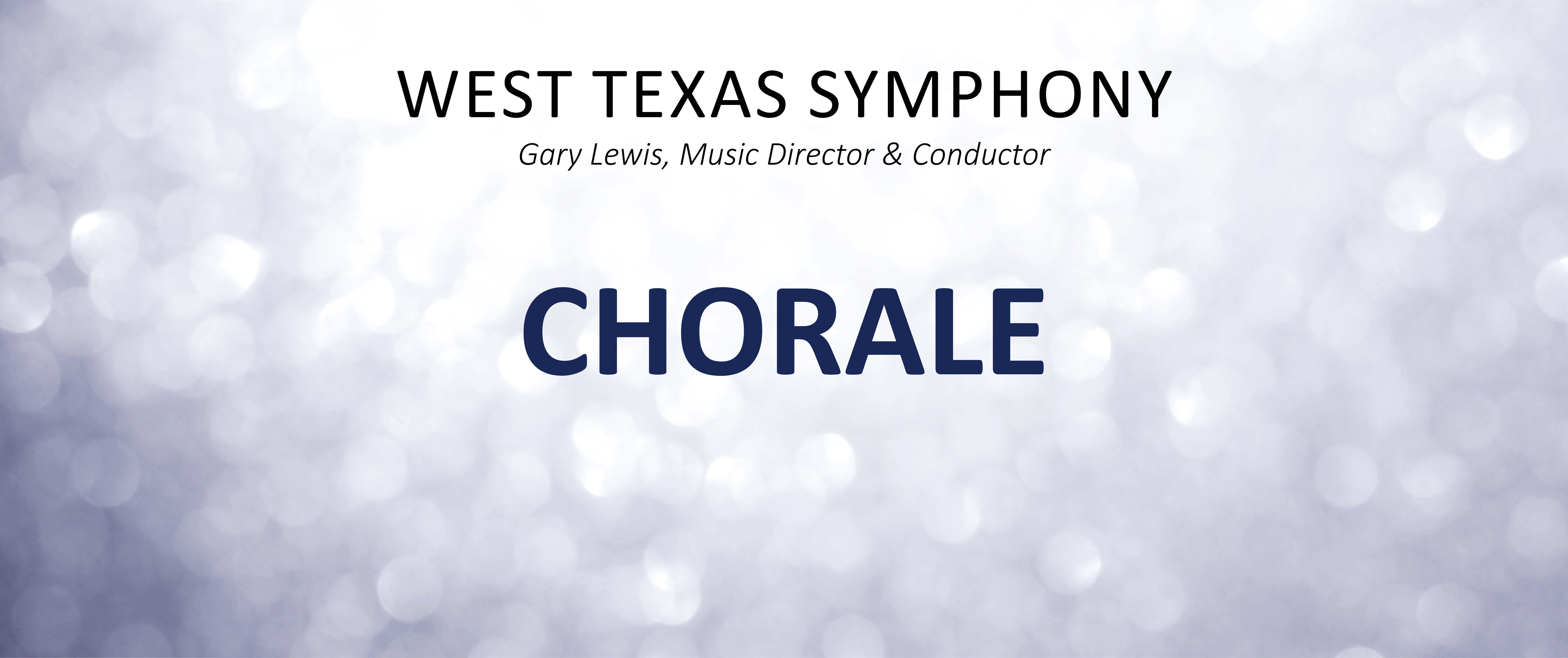 WEST TEXAS SYMPHONY CHORALE