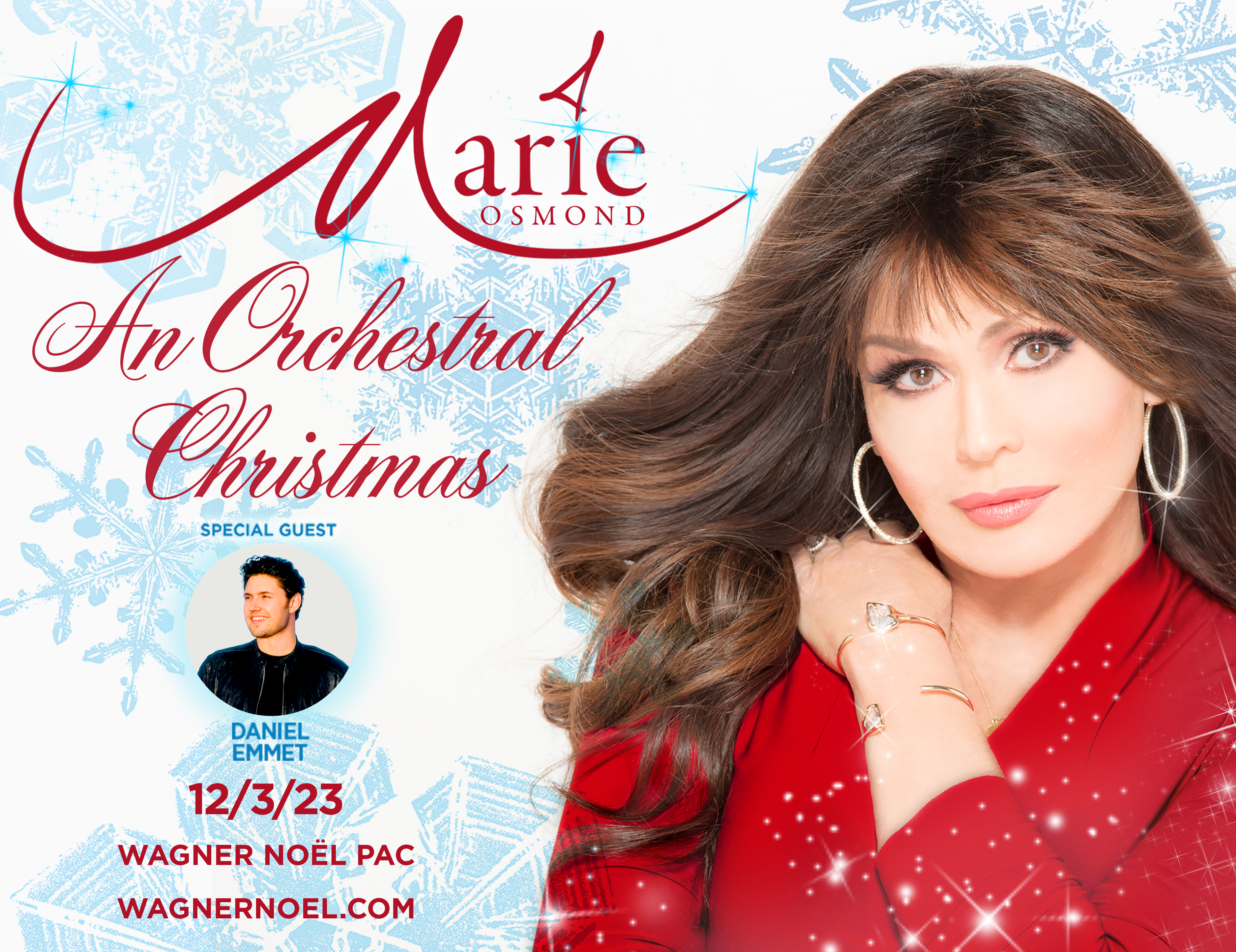 A Marie Osmond Orchestra Christmas with special guest Daniel Emmet