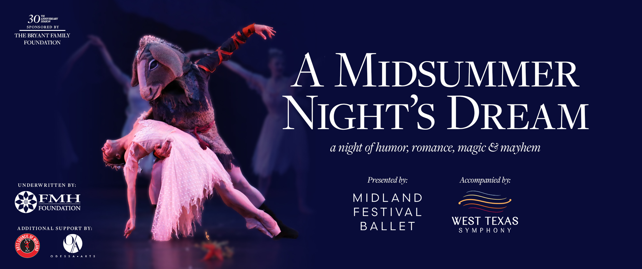 Midland Festival Ballet Presents Midsummer Night's Dream