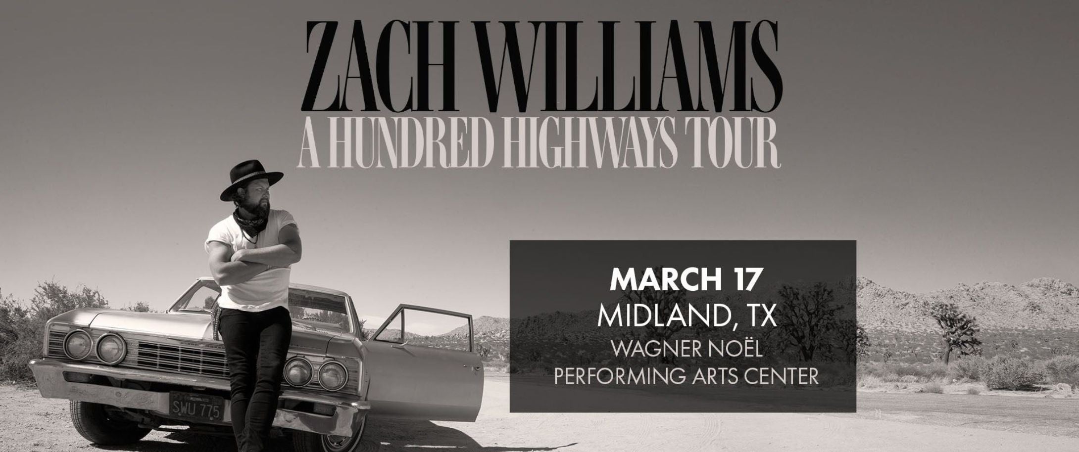 Zach Williams - A Hundred Highways Tour with Special Guest Blessings Offor